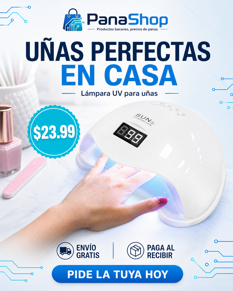 Lámpara UV/LED Profesional para Uñas | PanaShop