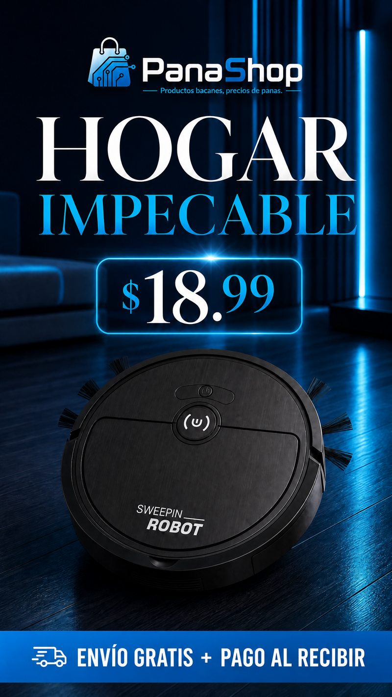 Robot Aspirador Barredor Recargable